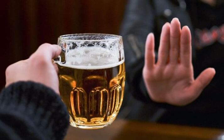 Deixa de beber cervexa